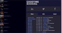 Desktop Screenshot of goodtimebooking.com